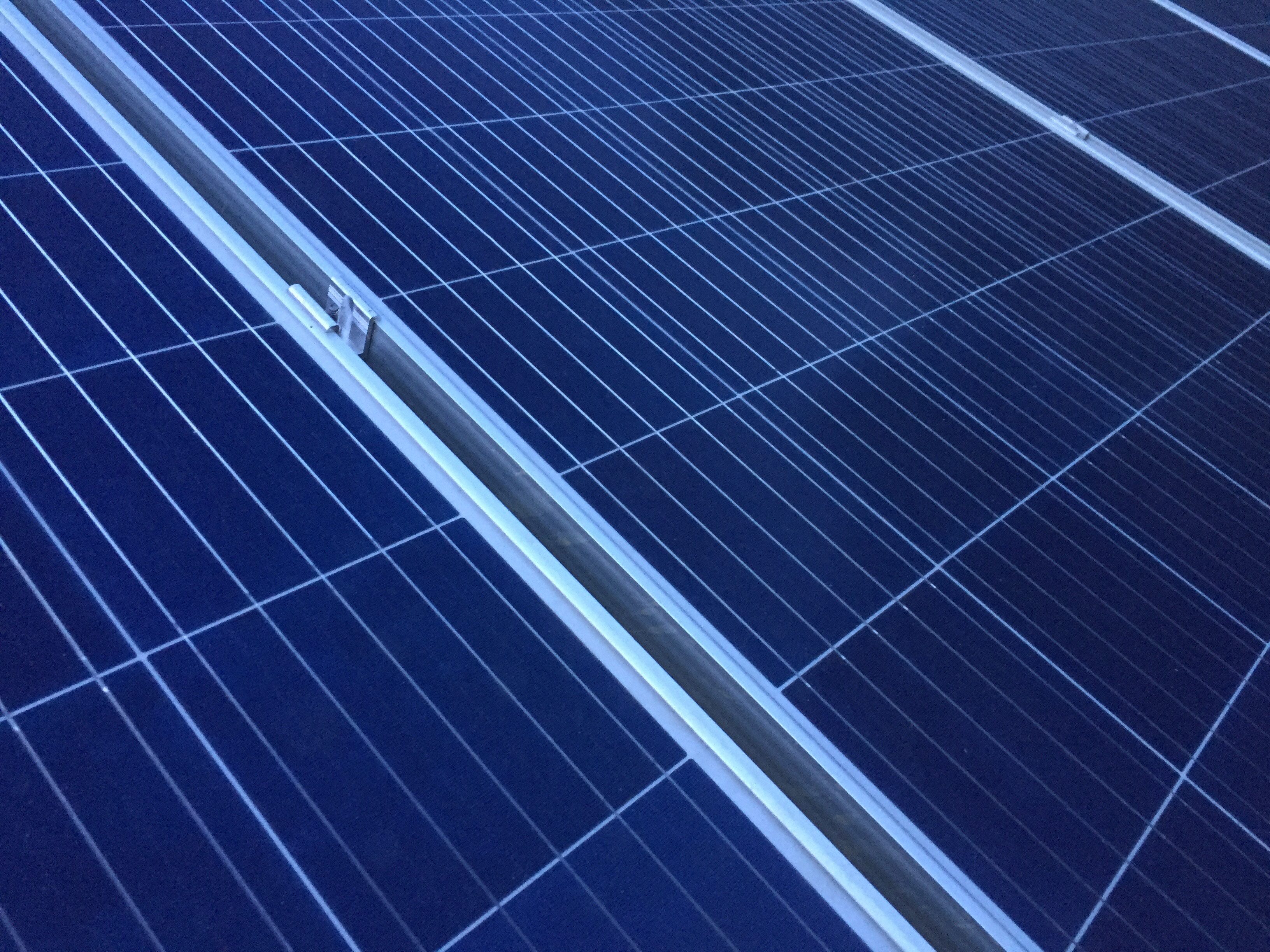 Solar Panels Close up